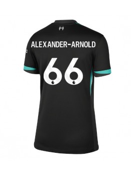 Billige Liverpool Alexander-Arnold #66 Bortedrakt Dame 2024-25 Kortermet